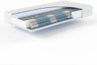 Hn8 Taschenfederkern-Matratze "Dream TA 1000", H2, 90 x 190 cm, Höhe: ca. 22 cm