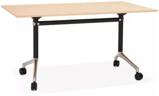 Kokoon Design Schreibtisch Helpe Holz Natur 140 cm