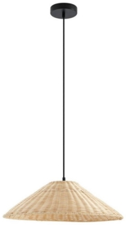 Lindby Hängeleuchte Zyralia, Holz IP20, 1 x 15 W LED