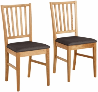 Home affaire Esszimmerstuhl Ruanda Küchenstuhl TOPSELLER (Set, 2 St), im 2er, 4er oder 6er-Set, Holzstuhl