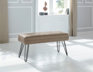 exxpo - sofa fashion Sitzbank Doppio, Frei im Raum stellbar