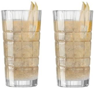 Leonardo Gingläser GIN 2er-Set, Schnapsglas, Trinkglas, Gin Glas, Glas, Klar, 300 ml, 022776