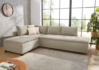 Job 'Madrid KPL' Wohnlandschaft, Cord light greige