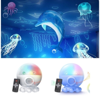 VIVIHEYDAY LED-Sternenhimmel Sternenhimmel Projektor Kinder, Rotierendes LED Sternenlicht Lampe, Nachtlicht Baby mit Timer 17 Lichteffekte Galaxy Projector, für Geburtstage und Kinderzimmer Dekoration