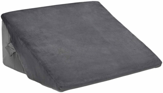 vidaXL Keil Kopfkissen Sonstiges Grau 55 x 55 x 26 cm 42020241