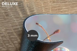 MuchoWow Platzset Kirsche - Glänzend - Regenbogenfarbe, (6-St), Platzsets, Tischset, Abwaschbar, Tischsets, Platzdeckchen