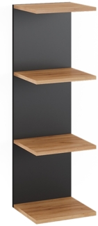Wandregal Paolo Anthrazit 30 x 95 cm Vicco