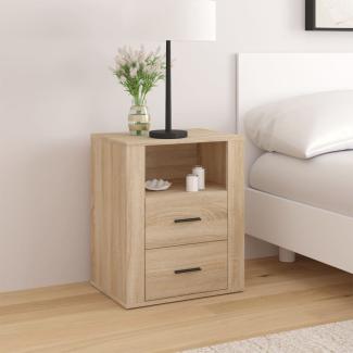 vidaXL Nachttisch Sonoma-Eiche 50 x 36 x 60 cm Holzwerkstoff [816731]