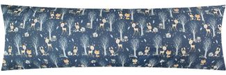 Heubergshop Seitenschläferkissenbezug, (1 Stück), 40x145cm Rehe Waldtiere Bäume Baumwolle Kinder (KY-Rehe-Waldtiere)