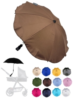 BambiniWelt by Rafael K. Kinderwagen-Sonnenschutzhülle Sonnenschirm Sonnenschutz für Kinderwagen Buggy Jogger universal UV50+, UV 50+ Schutz