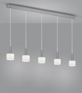 Helestra GAIN Pendelleuchte mattnickel / Glas #56/2104. 06/5306