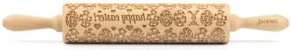 Folkroll Motiv Teigrolle Teigroller Happy Easter Länge 42cm 331392