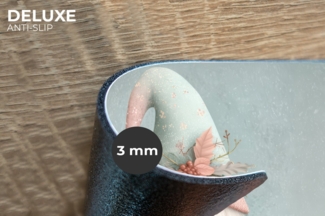 MuchoWow Platzset Weihnachtszwerg - Geschenk - Grün, (6-St), Platzsets, Tischset, Abwaschbar, Tischsets, Platzdeckchen