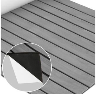 Clanmacy Bodenmatte Teak EVA Deck Bodenbelag Matte Teppich Bodenmatte Schaum Anti-Rutsch