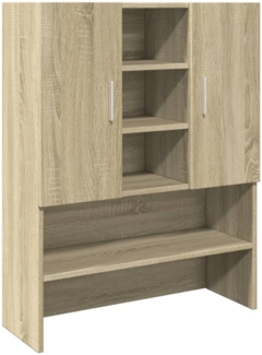 vidaXL Waschmaschinenschrank Sonoma-Eiche 70,5x24x90 cm 849648