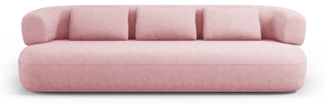 Micadoni Sofa Jenny 4-Sitzer Chenille Rosa