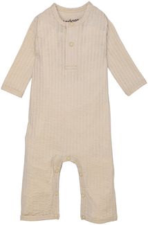 Lodger Seersucker Strampelanzug- Gr. 56 - Birch Br