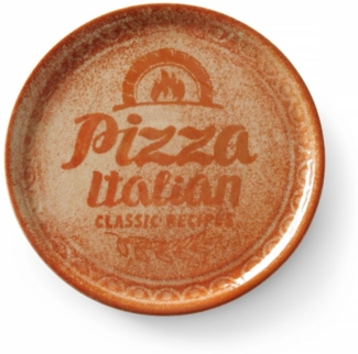 HENDI Pizzateller Recipe Collection Rot, Rot, ⌀310mm