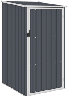 vidaXL Gerätehaus Anthrazit 87x98x159 cm Verzinkter Stahl 46291