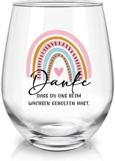 Joymaking Weinglas Abschiedsgeschenk Erzieherin Tagesmutter 17oz