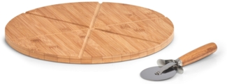 Neuetischkultur Bambus Pizza-Set 2-teilig