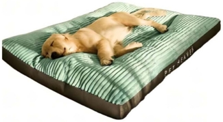 Petsation Tierbett Haustiersofa für Hunde & Katzen – Weich, Rutschfest, Waschbar, Baumwolle, Weich, kuschelig, rutschfeste Unterseite, waschbar, kratzfest