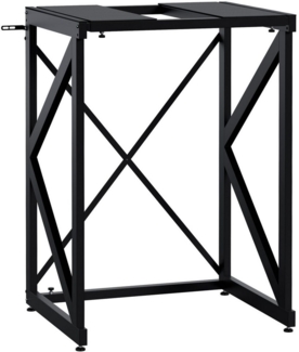 TPFLiving Waschmaschinenunterschrank Valmora (Robustes Waschmaschinenregal mit hoher Tragkraft, Ideal als Überbau oder Basis für Waschtürme) Schnelle und einfache Montage