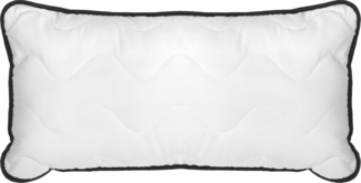biberna Sleep & Protect 0950030 Steppbettdecke mit Wellenmuster, weiß, 1x 40x80 cm