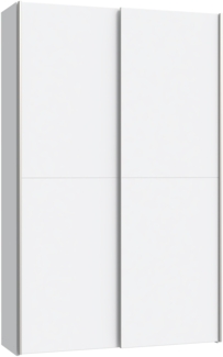 Mehrzweckschrank >OZZULA< 6 Böden, 2 Türen, in Weiss - 120,1x190,5x41,6cm (BxHxT)