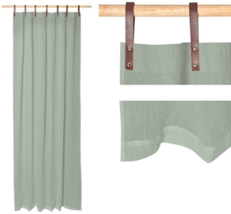 MAGMA Schlaufenschal Evi 2er Set jade ca. 135 x 245 cm