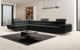 Luxusbetten24 Schlafsofa Designer Sofa Maxi, mit Schlaf- und Klapptfunktion