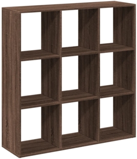 vidaXL Raumteiler-Bücherregal Braun Eichen-Optik 102x29x103,5 cm 858045