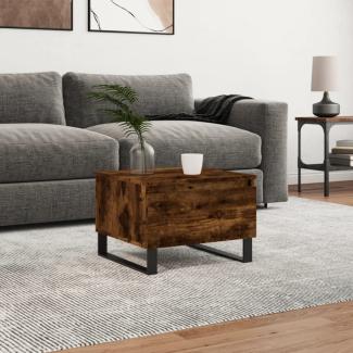 vidaXL Couchtisch Räuchereiche 50x46x35 cm Holzwerkstoff 830886