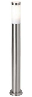 Brilliant Leuchten No. 43685-82 Aussenstandleuchte Chorus E27 IP44 edelstahl 81cm