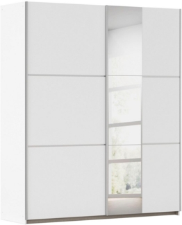 rauch Schwebetürenschrank Kleiderschrank Schrank Garderobe TOPSELLER ASTANA OTTO´s CHOICE (3 Ausstattungen BASIC/CLASSIC/PREMIUM, Breiten 175/218/261 cm) mit 3 Spiegelelementen, Metallgriffleisten alufarbig MADE IN GERMANY