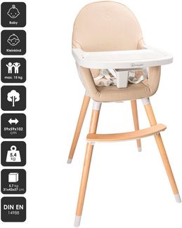 BabyGo Hochstuhl Skandi mitwachsend beige