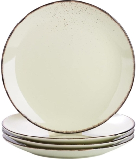 vancasso Suppenteller Navia 12 teilig bunt Steingut Geschirr Tellerset