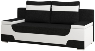 MOEBLO Schlafsofa ANDREA, Couch für Wohnzimmer, Sofa Federkern Sofagarnitur Polstersofa Wohnlandschaft, - (BxHxT): 200x90x92 cm