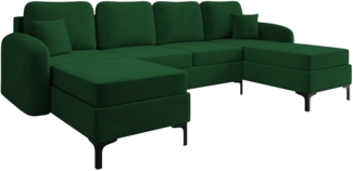 Wohnlandschaft Vadrin U, Farbe: Manila 35