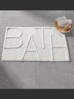 heine Badematte Badteppich, Höhe 12 mm, Baumwolle, Rechteckig