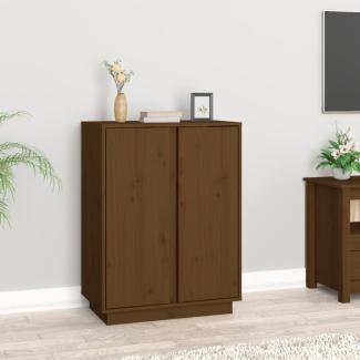 vidaXL Sideboard Honigbraun 60x35x80 cm Massivholz Kiefer 814492