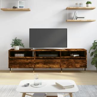 vidaXL TV-Schrank Räuchereiche 150x30x44,5 cm Holzwerkstoff 831265