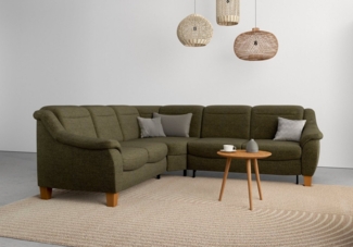 Home affaire Ecksofa Caldera L-Form, Federkern, wahlweise mit Kopfteilverstellung, Bettfunktion, Bettkasten