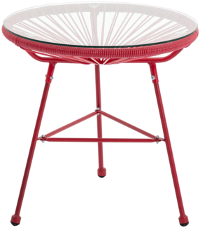 Vente-unique - Gartentisch - Polyrattan - Terracotta - ALIOS III von MYLIA