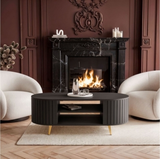 Lookway Couchtisch ELODIE II mit Ablage (1x Couchtisch), Breite: 104 cm