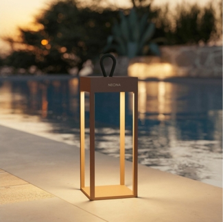 Neona LED Tischleuchte Nero, LED fest integriert, Warmweiß