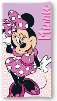 Disney Minnie Mouse Kinder Strandhandtuch für Kinder – Mikrofaser-Badetuch 140x70 cm