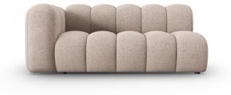 Micadoni Modulares Sofa Lupine 3-Sitzer Links Chenille Beige