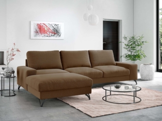Ecksofa Oddo (Farbe: Verita 28, Seite: Links - L1F+L2F+R4)