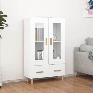 Highboard Weiß 70 x 31 x 115 cm Holzwerkstoff [812546]